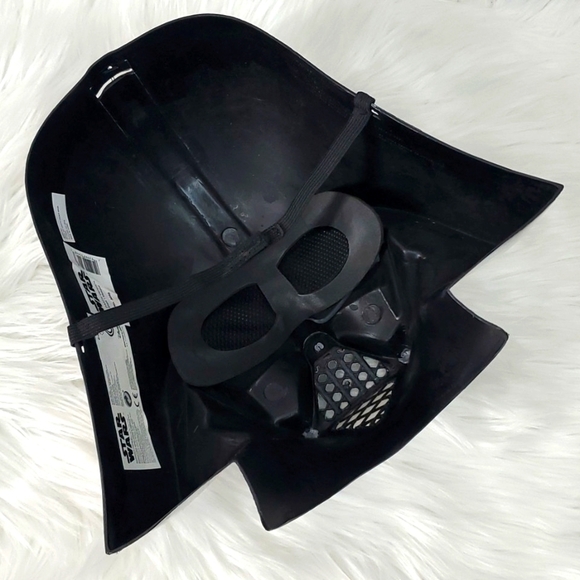 Disney Official Star Wars Darth Vader Plastic Molded Mask Halloween Costume - Picture 7 of 14